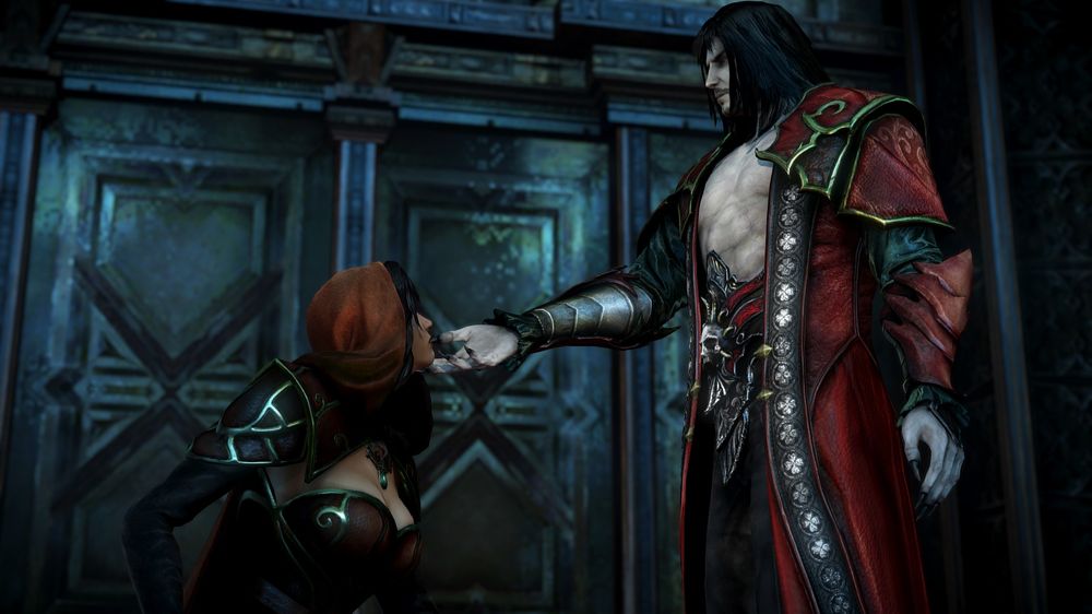 Dracula hadde ikkje heilt hellet med seg under Devil May Cry-audition, men fekk heldigvis sitt eige spel. (Skjermbilete: Øystein Furevik/Konami).