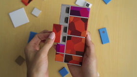 Slik så den første prototypen av Project Ara ut på utsiden.