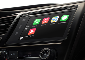 Apples Carplay-løsning har allerede et forsprang på Androids bil-løsninger.