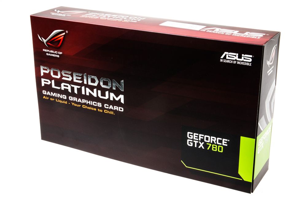 Asus ROG Poseidon Platinum: Produkteske.