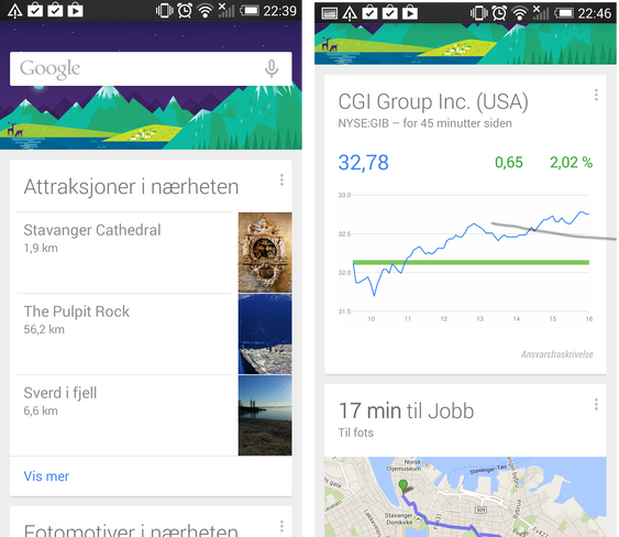 Google Nå.