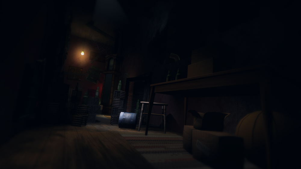 Among the Sleep satser på å være mørkt.