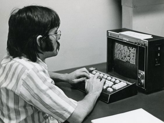 Don Worth på UCLA, cirka 1975.