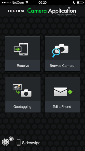 ujifilms iPhone-app.