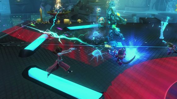 Laser overalt.