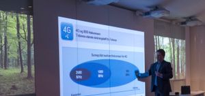 Telenor presenterte 4G-planene under et pressemøte på Fornebu onsdag.