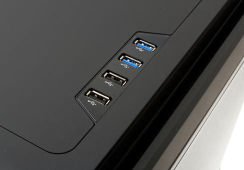 Diverse USB-tilkoblinger.