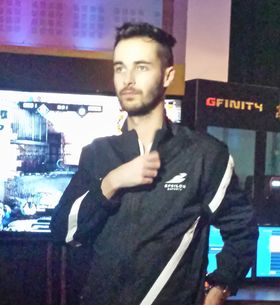 Callum «Swanny» Swan under et intervju på Call of Duty European Championships i februar.