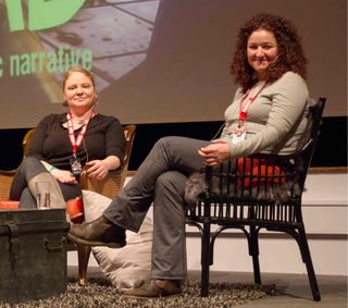 Melissa «Clementine» Hutchinson og Nicki «Lilly» Rapp.