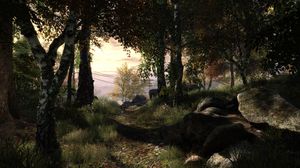 Skjermbilde fra The Vanishing of Ethan Carter.