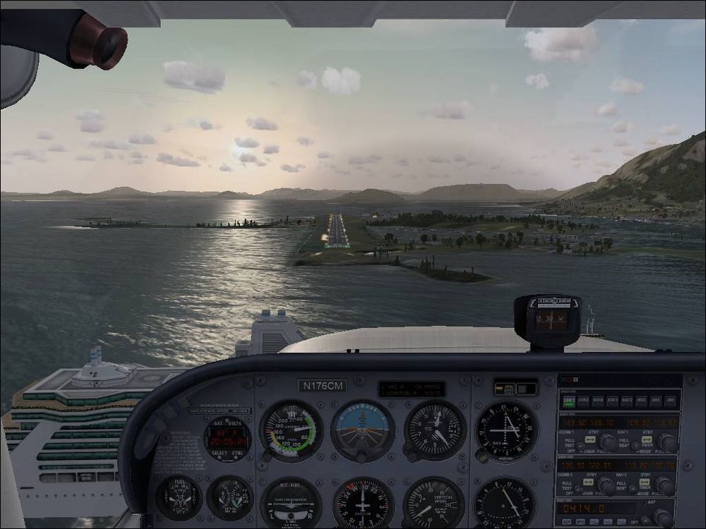 VR vil bidra til at innlevelsen i simulatorer som Flight Sim X vil bli langt kraftigere.