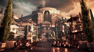 Å besøke romerriket mens imperiet var på topp er bare en av mange muligheter med VR. Bildet er fra spillet Ryse: Son of Rome.