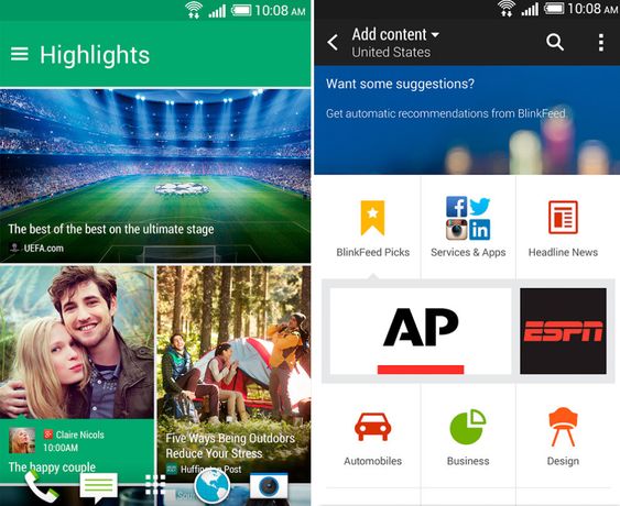 Nye Blinkfeed ligger nå også som nedlasting på Google Play, men foreløpig kun for HTC-mobiler.