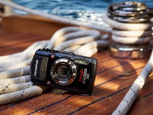Olympus Tough TG-3: Blir gjerne med på fjorden.