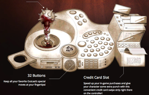 Blizzards «Flawless Control» har innebygget kortterminal.