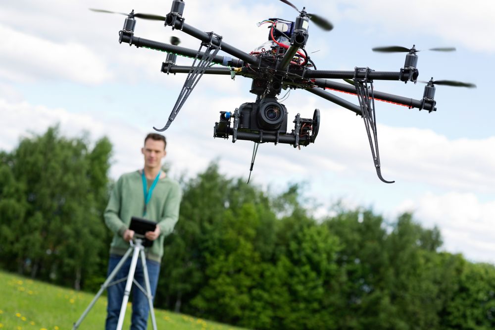Droner blir stadig mer populære.