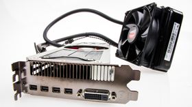 AMD Radeon R9 295X2 kommer velutstyrt med Mini DisplayPort-utganger. Det er tydelig at AMD sikter seg inn på de som vil kjøre mange skjermer av gangen.