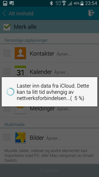 Samsung har laget en app som kan hente alle dine gamle data fra Apples iCloud-tjeneste, eller andre Android-mobiler. Praktisk!