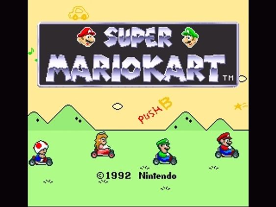 Super Mario Kart.