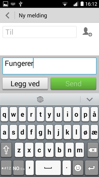 Med det enkle brukergrensesnittet får du automatisk stor skrift.