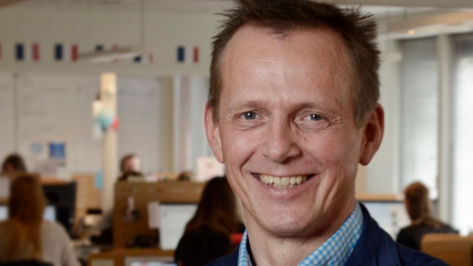 Chess-sjef Arve Andreassen er strålende fornøyd med at Chess har bransjens mest fornøyde kunder.