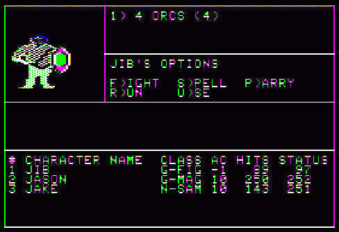 Wizardry: Proving grounds of the mad overlord (Bilde: Mobygames.com).