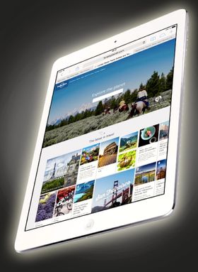 Slik ser dagens iPad Air ut. Ikke så ulikt?
