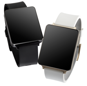 LG G Watch kommer i to farger; svart og «champagne»-farget.