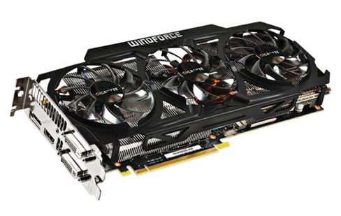 Gigabyte Geforce GTX 780 GHz Edition.