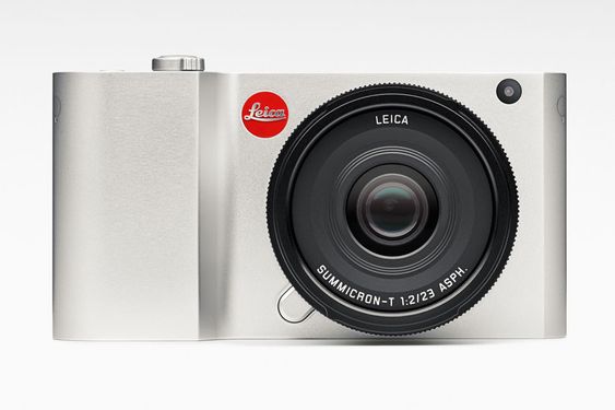 Leica T har pene former.