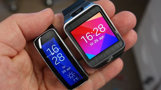Treningsfunksjonene i Gear Fit finnes også i Gear 2.