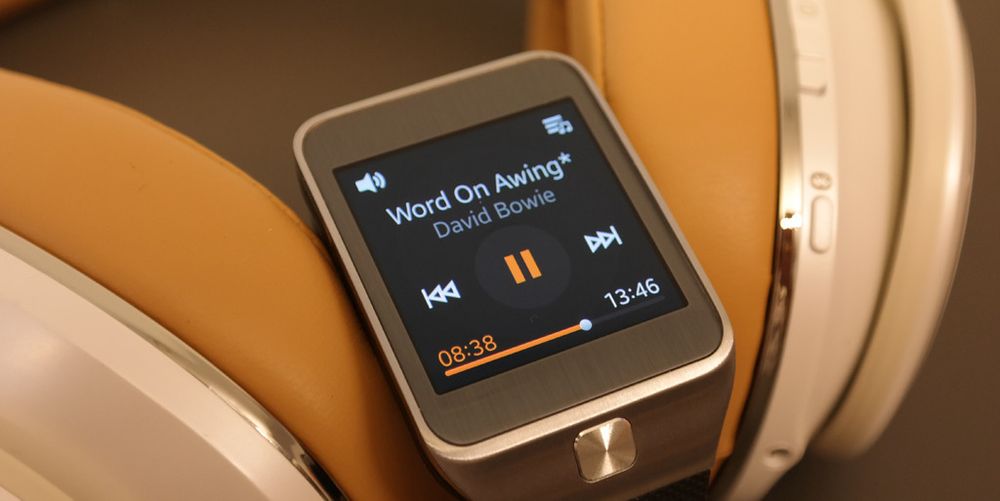 Gear 2 har en innbygget musikkspiller. Den er grei nok, men ikke super.