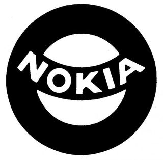 Slik så Nokia-logoen ut i 1965.