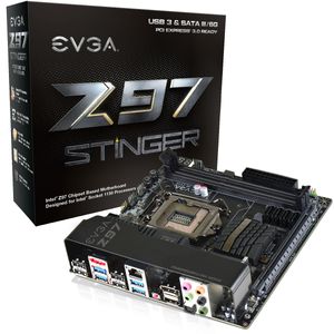 EVGA sitt bidrag, Z97 Stinger.