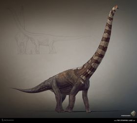 Puertasaurus blir spelets aller største dinosaur.