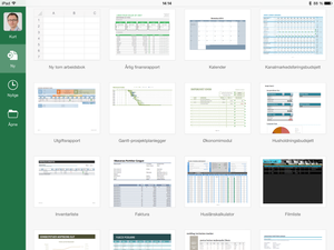 Microsoft Office for iPad.