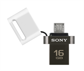 Slik ser OTG-pluggen ut i Sony-fabrikat. .