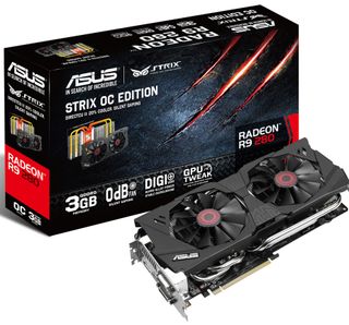 Asus Radeon R9 280 Strix.