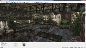 Omfattende arbeid i GZDoom Builder.