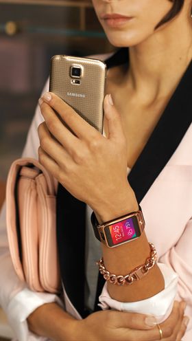 Denne gullversjonen av Samsung Galaxy S5 kan bli din.