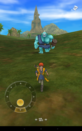 Dragon Quest VIII i mobilformat.
