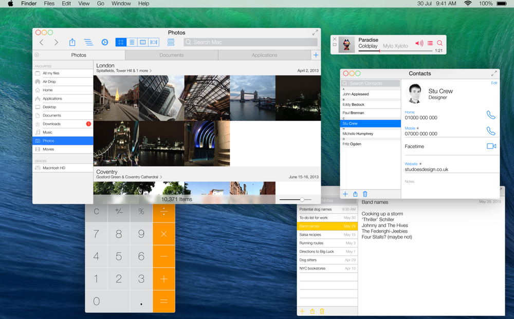 Slik blir OS X.