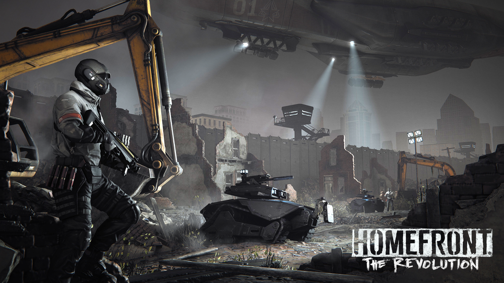 Fremtiden er grå og dyster i Homefront-universet.