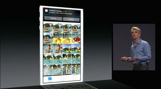 Interaktive varslinger i iOS 8.