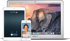 Apple har døpt verktøykassen som gir deg ringing og SMS på tvers av dingsene dine for Continuity. Fra høsten av kan du altså ringe fra både en MacBook og en iPad.