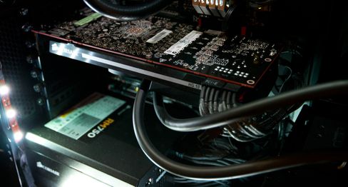 Corsair HG10 i en testmaskin.