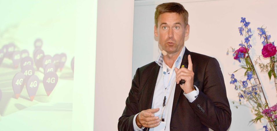 Netcom-sjef August Baumann har sett en ekstrem vekst i mobildatatrafikken de siste månedene, i takt med at selskapet har tatt i bruk 4G i 800 MHz-båndet.
