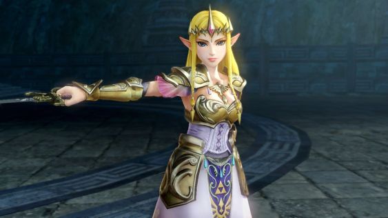 Zelda er en høyst kapabel slåsskjempe.