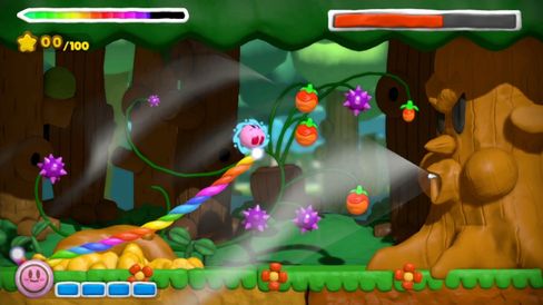 Fargerike Kirby And The Rainbow Curse.