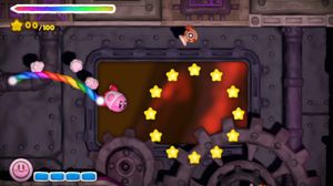 Kirby And The Rainbow Curse er ett av den lille rosa ballens nyeste eventyr.